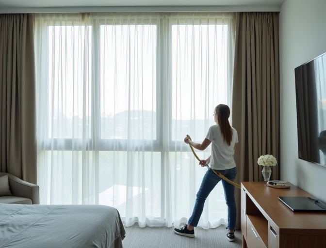 Kuraby Sheer Curtain Cleaning